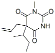 5-Allyl-5-sec-butyl-1-methyl-2,4,6(1H,3H,5H)-pyrimidinetrione CAS#: 66941-50-2