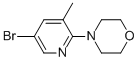 5-BROMO-3-METHYL-2-(MORPHOLINO)PYRIDINE CAS#: 566158-47-2