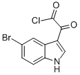 5-BROMO-ALPHA-OXO-1H-INDOLE-3-ACETYL CHLORIDE CAS#: 63843-81-2