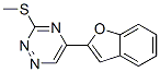 5-(Benzofuran-2-yl)-3-methylthio-1,2,4-triazine CAS#: 69466-74-6
