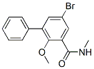 5-Bromo-2-methoxy-N-methyl-3-phenylbenzamide CAS#: 63887-04-7