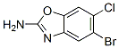 5-Bromo-6-chloro-2-benzoxazolamine CAS#: 64037-09-8