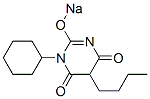 5-Butyl-1-cyclohexyl-2-sodiooxy-4,6(1H,5H)-pyrimidinedione CAS#: 6891-28-7