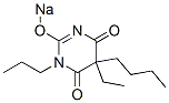 5-Butyl-5-ethyl-1-propyl-2-sodiooxy-4,6(1H,5H)-pyrimidinedione CAS#: 64058-01-1