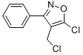5-CHLORO-4-(CHLOROMETHYL)-3-PHENYLISOXAZOLE CAS#: 65926-99-0