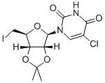 5-Chloro-5'-deoxy-5'-iodo-2',3'-O-isopropylidene-D-uridine CAS#: 61787-10-8