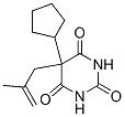 5-Cyclopentyl-5-(2-methyl-2-propenyl)-2,4,6(1H,3H,5H)-pyrimidinetrione CAS#: 66940-73-6
