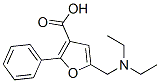5-DIETHYLAMINOMETHYL-2-PHENYL-FURAN-3-CARBOXYLIC ACID CAS#: 632296-54-9