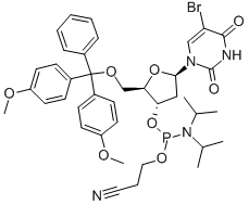 5'-DMT-5-BROMO-DU PHOSPHORAMIDITE (CHIRAL) CAS#: 63660-21-9