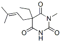 5-Ethyl-1-methyl-5-(3-methyl-2-butenyl)-2,4,6(1H,3H,5H)-pyrimidinetrione CAS#: 66968-87-4