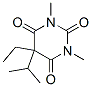 5-Ethyl-1,3-dimethyl-5-isopropyl-2,4,6(1H,3H,5H)-pyrimidinetrione CAS#: 69855-52-3