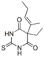 5-Ethyl-2,3-dihydro-5-(1-methyl-1-butenyl)-2-thioxo-4,6(1H,5H)-pyrimidinedione CAS#: 66968-73-8