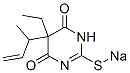 5-Ethyl-5-(1-methyl-2-propenyl)-2-sodiothio-4,6(1H,5H)-pyrimidinedione CAS#: 66968-72-7