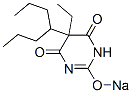 5-Ethyl-5-(1-propylbutyl)-2-sodiooxy-4,6(1H,5H)-pyrimidinedione CAS#: 67050-99-1