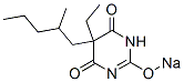 5-Ethyl-5-(2-methylpentyl)-2-sodiooxy-4,6(1H,5H)-pyrimidinedione CAS#: 66968-95-4