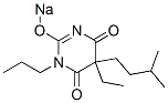 5-Ethyl-5-isopentyl-1-propyl-2-sodiooxy-4,6(1H,5H)-pyrimidinedione CAS#: 64038-16-0