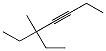 5-Ethyl-5-methyl-3-heptyne. CAS#: 61228-10-2