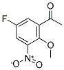 5-FLUORO-2-METHOXY-3-NITROACETOPHENONE CAS#: 685892-18-6