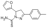5-(FURAN-2-YL)-3-P-TOLYL-4,5-DIHYDRO-1H-PYRAZOLE-1-CARBOTHIOAMIDE CAS#: 686725-78-0