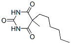 5-Hexyl-5-methyl-2,4,6(1H,3H,5H)-pyrimidinetrione CAS#: 67051-19-8