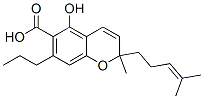 (-)-5-Hydroxy-2-methyl-2-(4-methyl-3-pentenyl)-7-propyl-2H-1-benzopyran-6-carboxylic acid CAS#: 64898-02-8