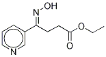 5-Hydroxyimino-5-(3-pyridyl)butanoic Acid Ethyl Ester CAS#: 60234-66-4