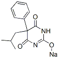 5-Isobutyl-5-phenyl-2-sodiooxy-4,6(1H,5H)-pyrimidinedione CAS#: 67051-24-5
