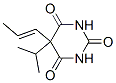 5-Isopropyl-5-(1-propenyl)-2,4,6(1H,3H,5H)-pyrimidinetrione CAS#: 67051-43-8