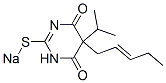 5-Isopropyl-5-(2-pentenyl)-2-sodiothio-4,6(1H,5H)-pyrimidinedione CAS#: 64059-38-7