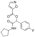 5-Isoxazolecarboxylicacid,2-(cyclopentylamino)-1-(4-fluorophenyl)-2-oxoethylester(9CI) CAS#: 606102-36-7