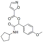 5-Isoxazolecarboxylicacid,2-(cyclopentylamino)-1-(4-methoxyphenyl)-2-oxoethylester(9CI) CAS#: 606102-37-8