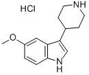5-METHOXY-3-(PIPERIDIN-4-YL)-1H-INDOLE HYDROCHLORIDE CAS#: 60155-65-9
