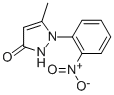 5-METHYL-1-(2-NITROPHENYL)PYRAZOL-3-ONE CAS#: 67916-05-6