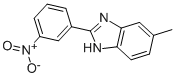 5-METHYL-2-(3-NITRO-PHENYL)-1H-BENZOIMIDAZOLE CAS#: 69570-94-1