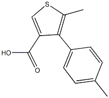 5-METHYL-4-(4-METHYLPHENYL)THIOPHENE-3-CARBOXYLICACID CAS#: 667435-56-5