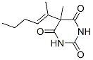 5-Methyl-5-(1-methyl-1-pentenyl)-2,4,6(1H,3H,5H)-pyrimidinetrione CAS#: 66843-04-7