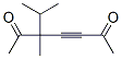 5-Methyl-5-isopropyl-3-heptyne-2,6-dione CAS#: 63922-44-1