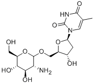 5'-O-(2-AMINO-2-DEOXY-D-GLUCOPYRANOSYL)-THYMIDINE CAS#: 631842-24-5