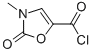 5-Oxazolecarbonyl chloride, 2,3-dihydro-3-methyl-2-oxo- (9CI) CAS#: 64843-29-4