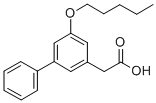 5-Pentoxy-3-biphenylacetic অ্যাসিড CAS #: 61888-59-3