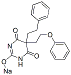5-Phenethyl-5-(2-phenoxyethyl)-2-sodiooxy-4,6(1H,5H)-pyrimidinedione CAS#: 66843-10-5