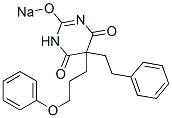 5-Phenethyl-5-(3-phenoxypropyl)-2-sodiooxy-4,6(1H,5H)-pyrimidinedione CAS#: 66843-11-6
