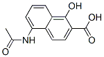 5-(acetylamino)-1-hydroxy-2-naphthoic acid CAS#: 63133-78-8