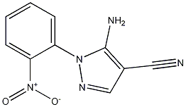 5-amino-1-(2-nitrophenyl)-1H-pyrazole-4-carbonitrile CAS#: 65973-69-5