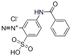 5-(benzoylamino)-2-sulphobenzenediazonium chloride CAS#: 67969-93-1
