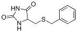 5-(benzylsulfanylmethyl)imidazolidine-2,4-dione CAS#: 6304-93-4