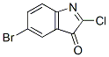 5-bromo-2-chloro-3H-indol-3-one CAS#: 6199-96-8