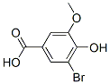 5-bromovanillic acid CAS#: 6324-52-3