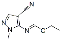 5-(ethoxymethylideneamino)-1-methyl-pyrazole-4-carbonitrile CAS#: 62564-58-3