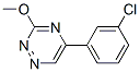 5-(m-Chlorophenyl)-3-methoxy-1,2,4-triazine CAS#: 69467-08-9